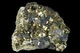 Sphalerite, Pyrite, Chalcopyrite and Quartz Association - Peru #160144-1
